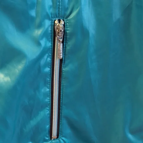 Geox Turquoise Zip-Up Jacket - Picture 4 of 6